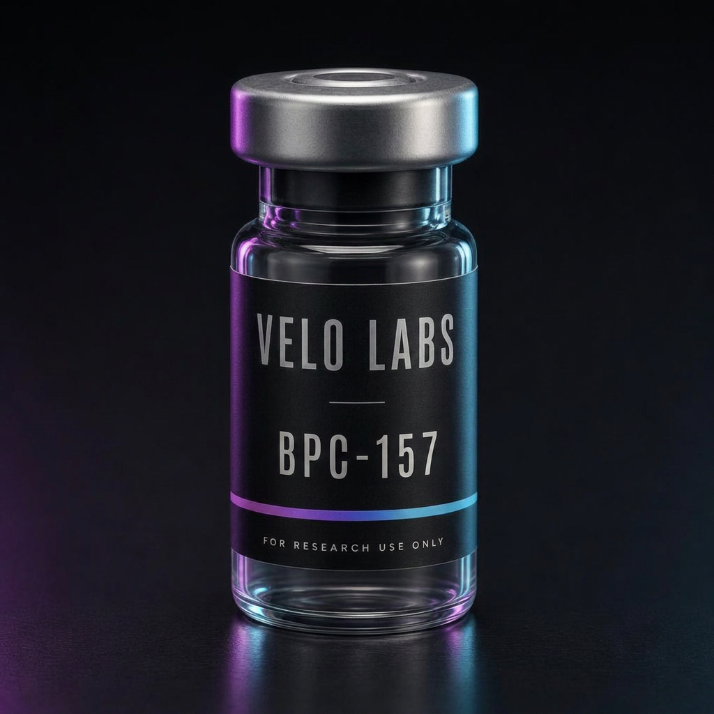 Velo Labs BPC-157 research peptide vial