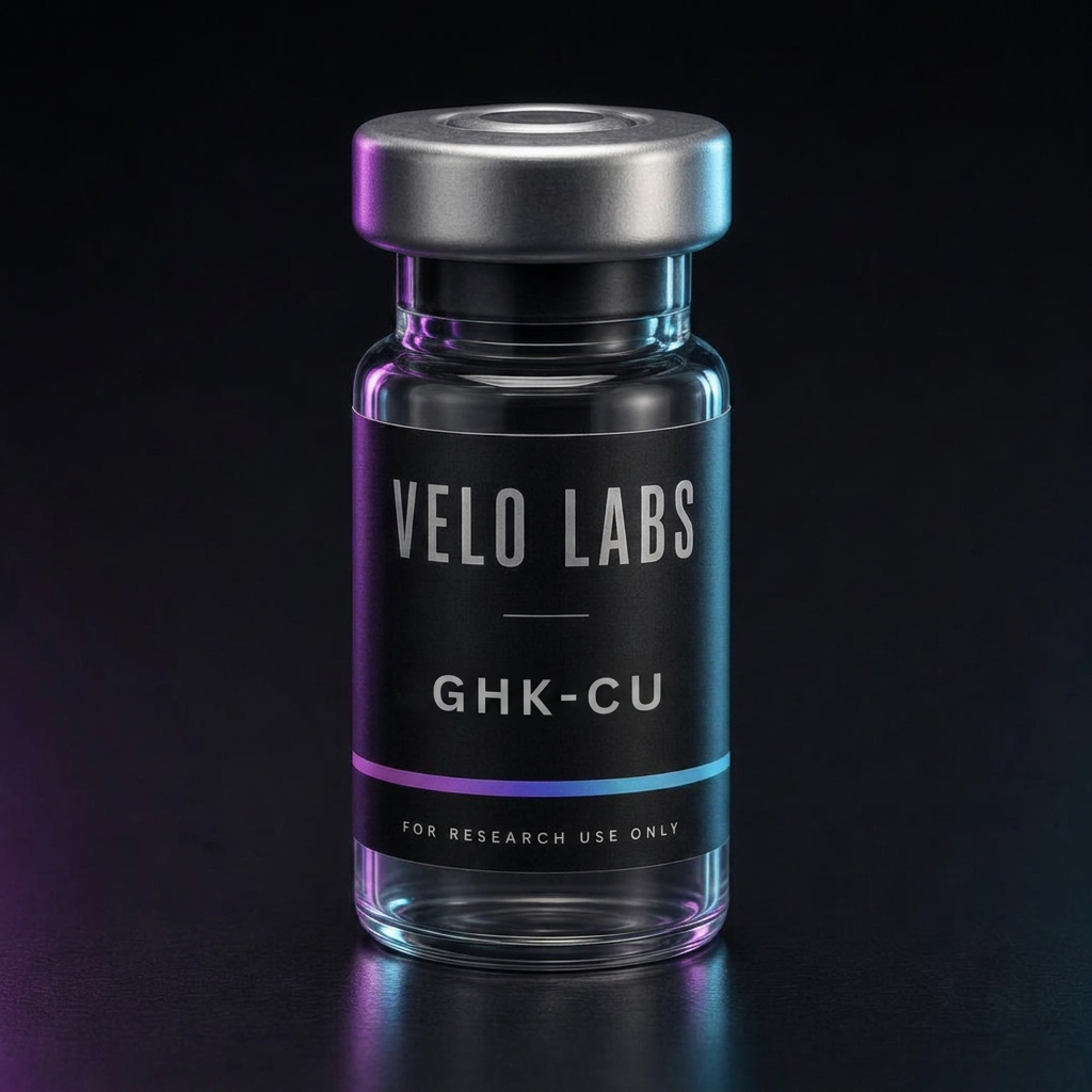 Velo Labs GHK-Cu research peptide vial