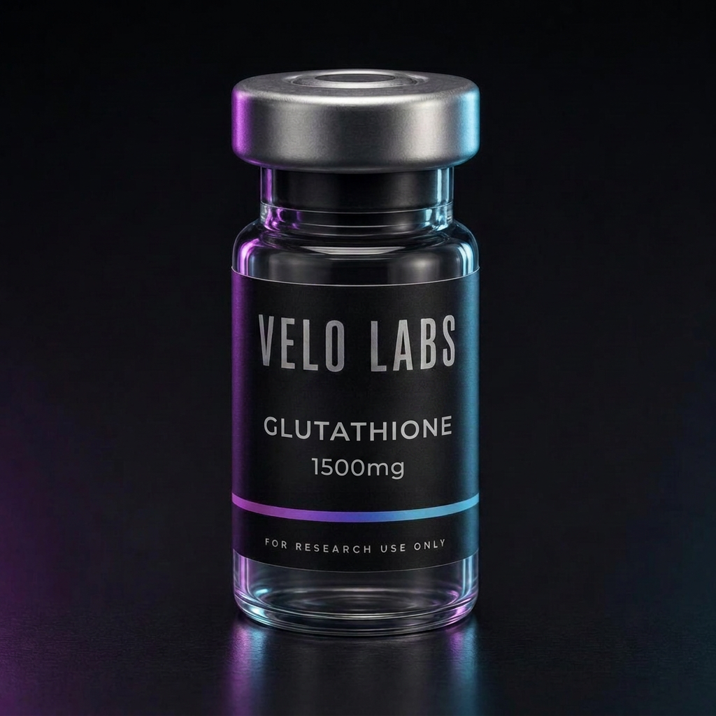 Velo Labs Glutathione research peptide vial