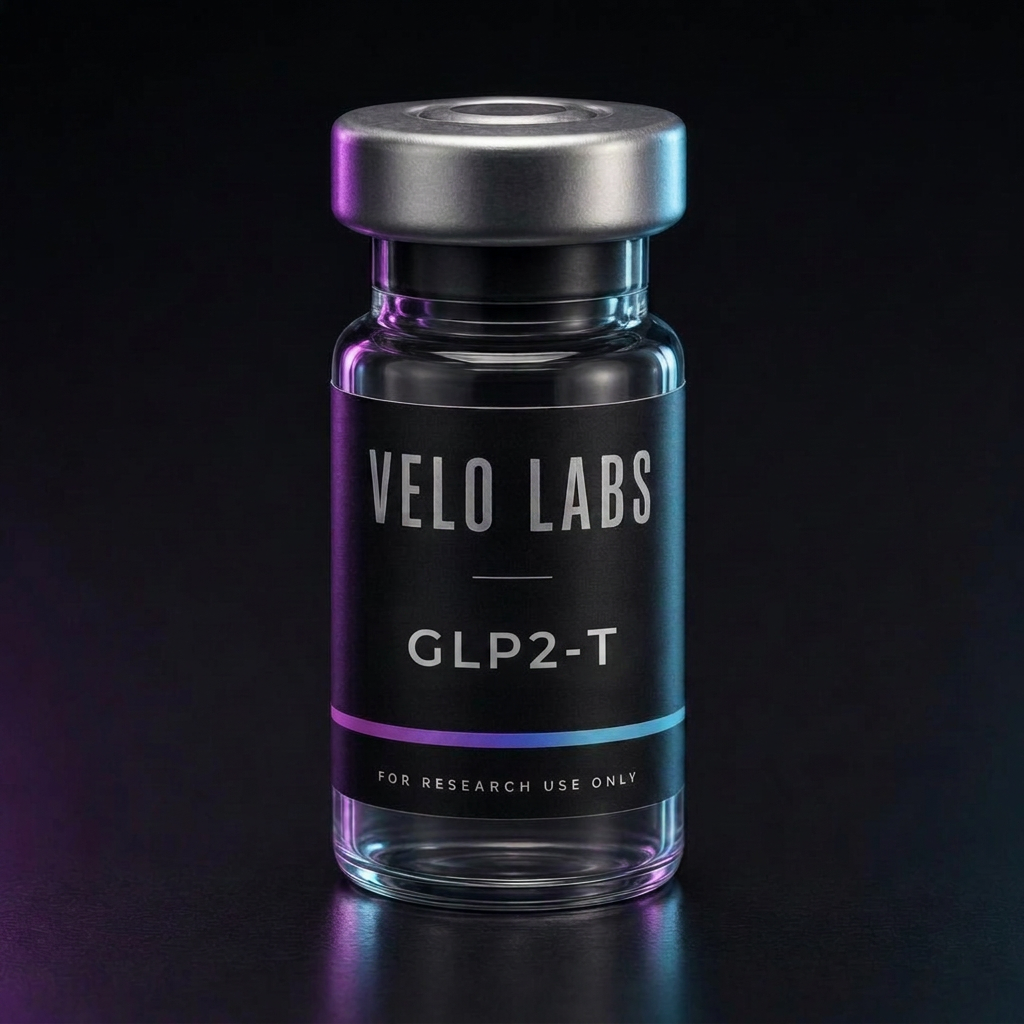 Velo Labs GLP2-T research peptide vial